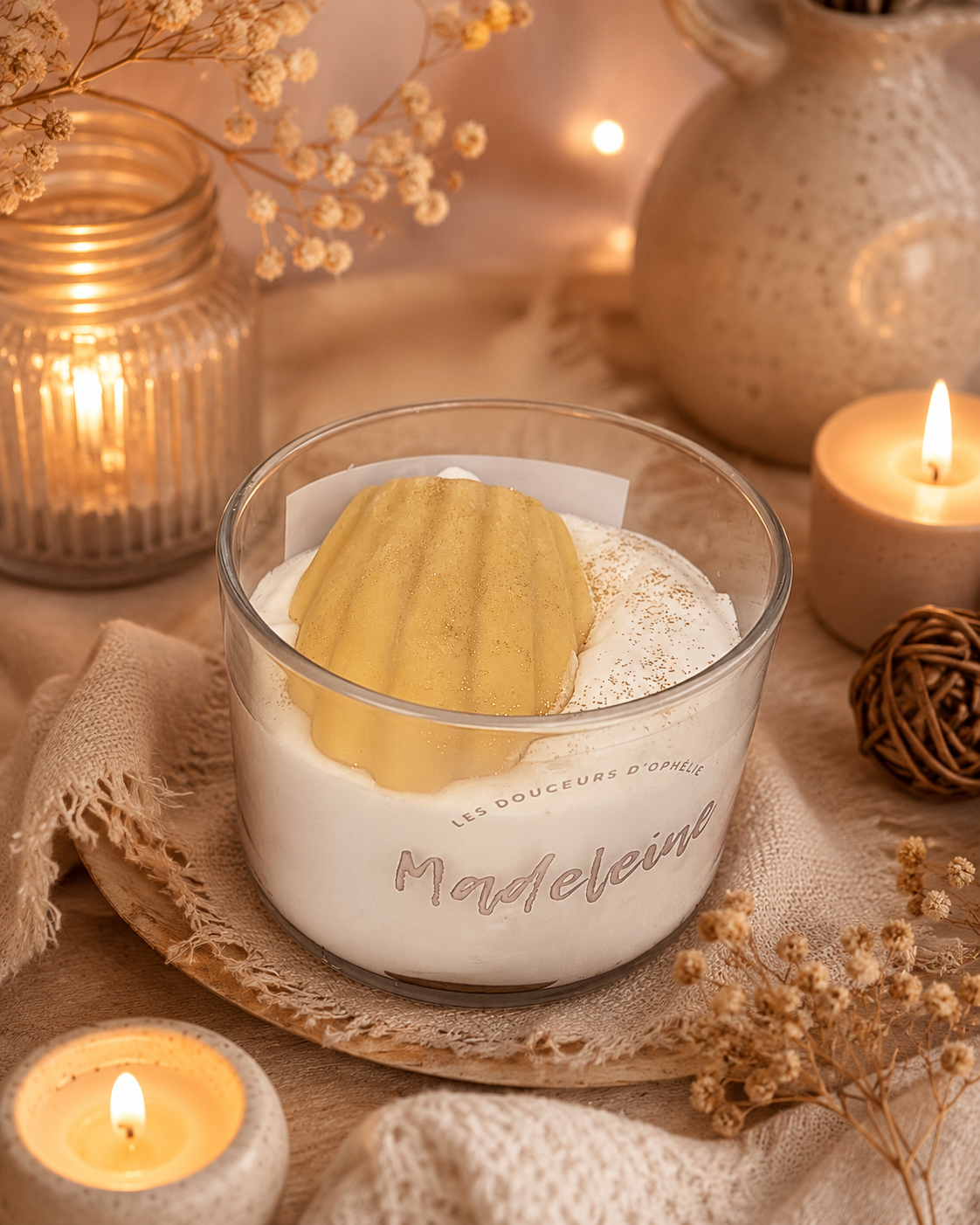 Bougie madeleine