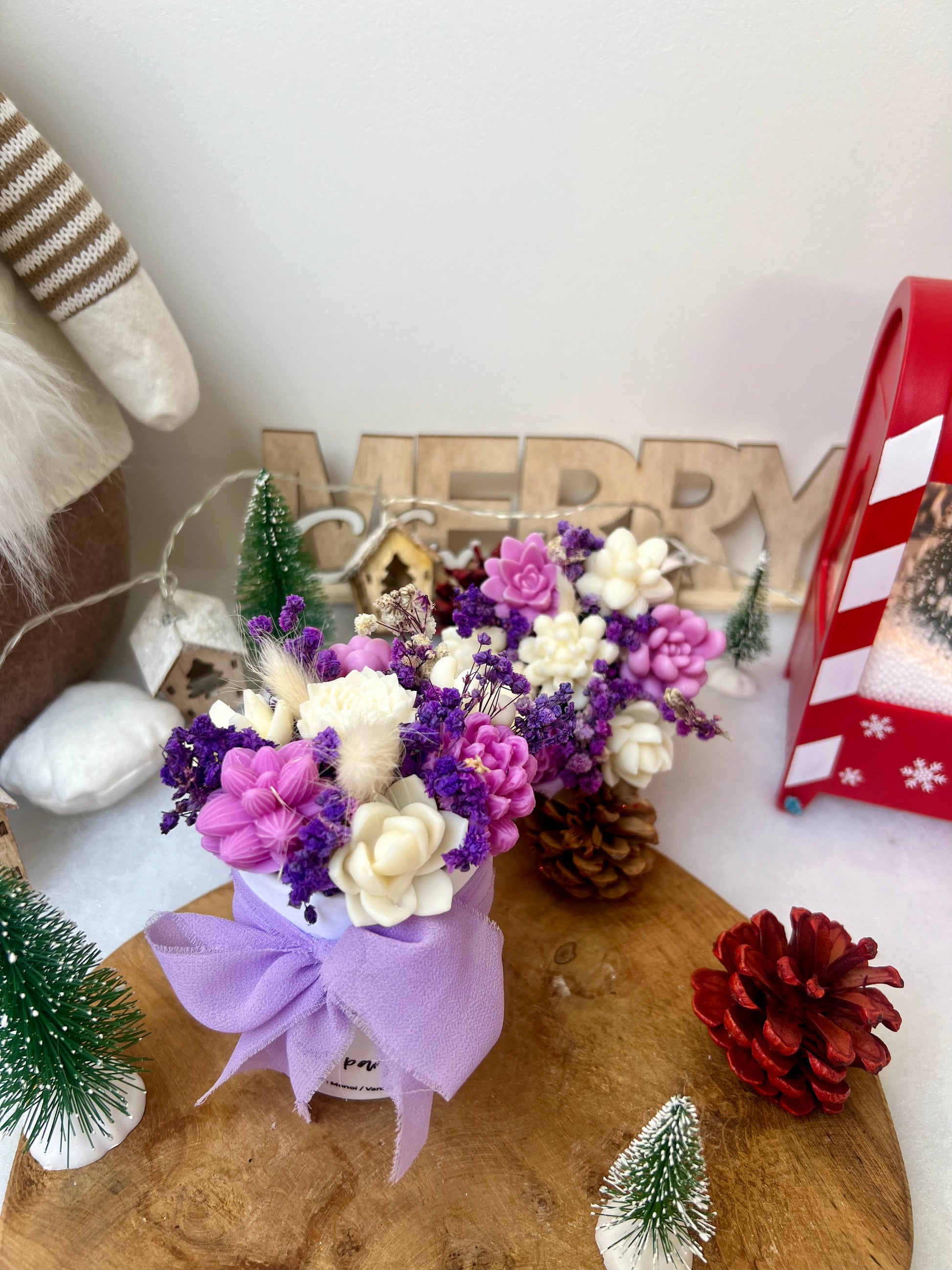 Bouquet de fondant parfumée