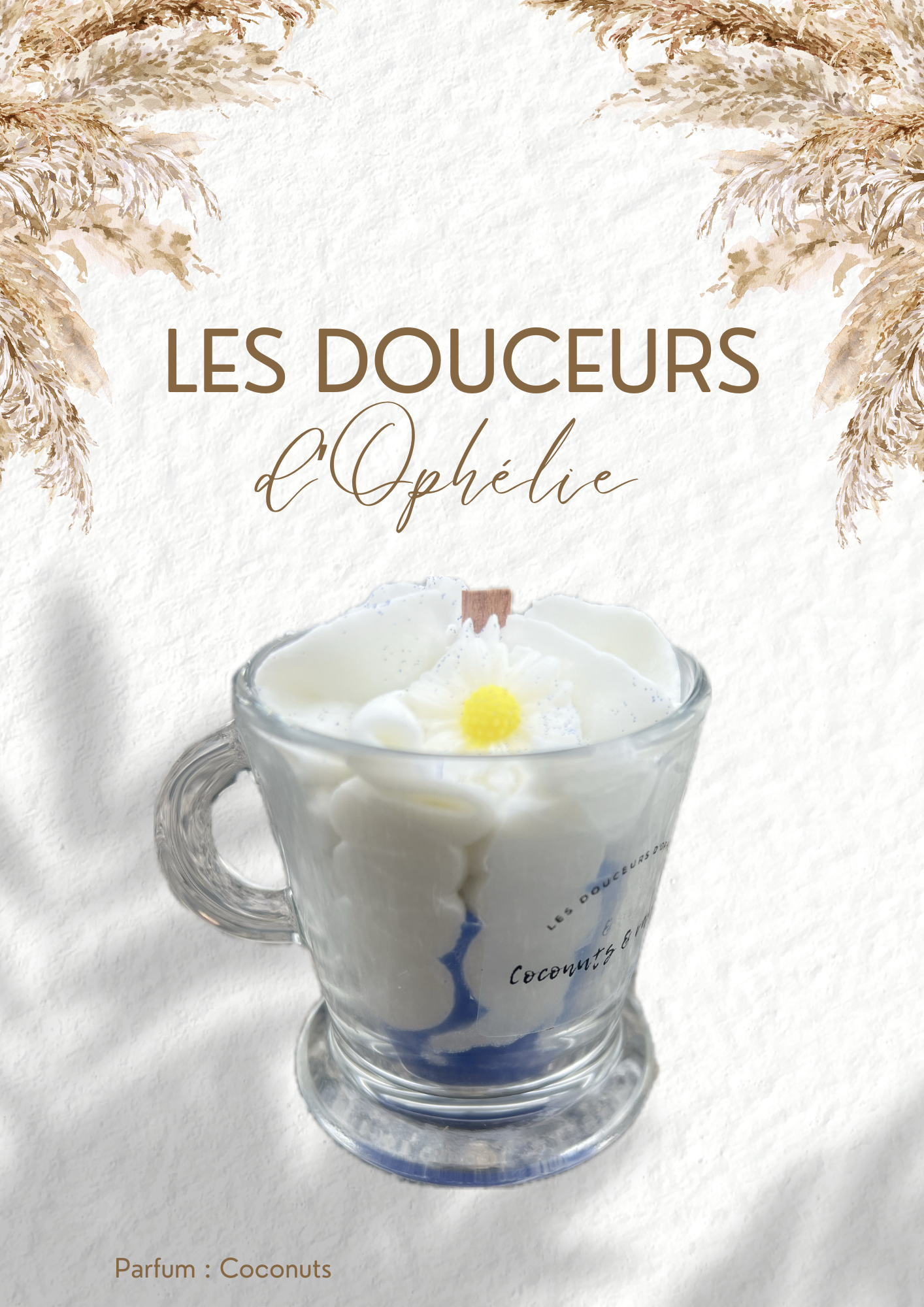 Bougie tasse Coconuts